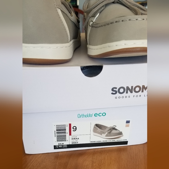 Sonoma Faux Leather Boat shoes - Picture 4 of 8